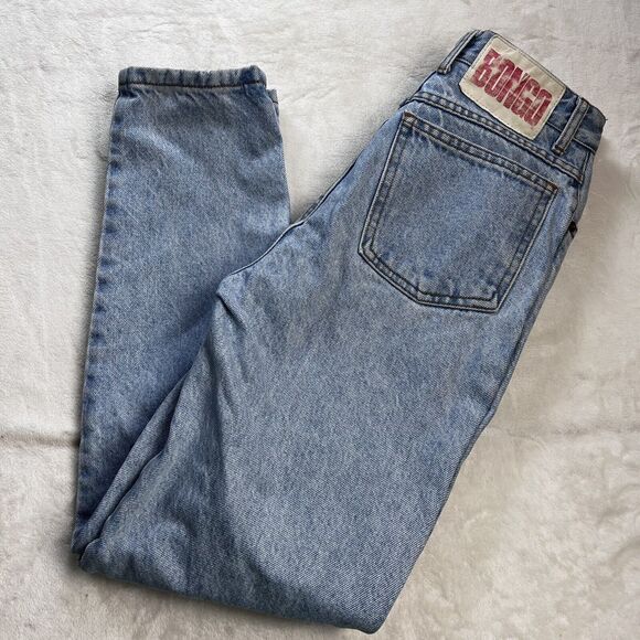 BONGO Denim - Bongo High Rise Vintage stone washed Blue jeans Women’s 26x28 Juniors Size 9 Y2K